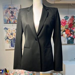 Black single breasted blazer 4
